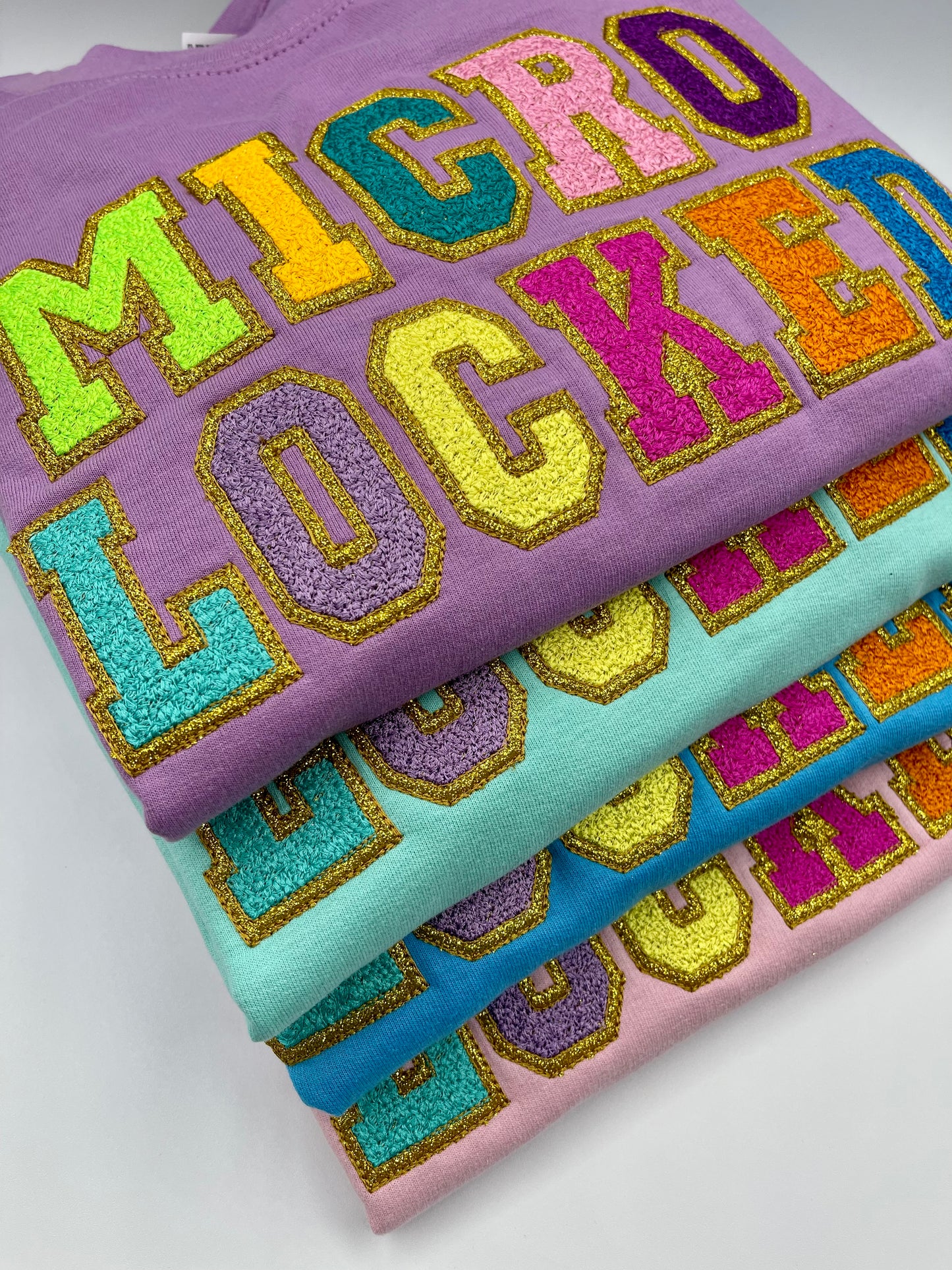 Microlocd & Sisterlocked Embroidered Crewneck Sweatshirt