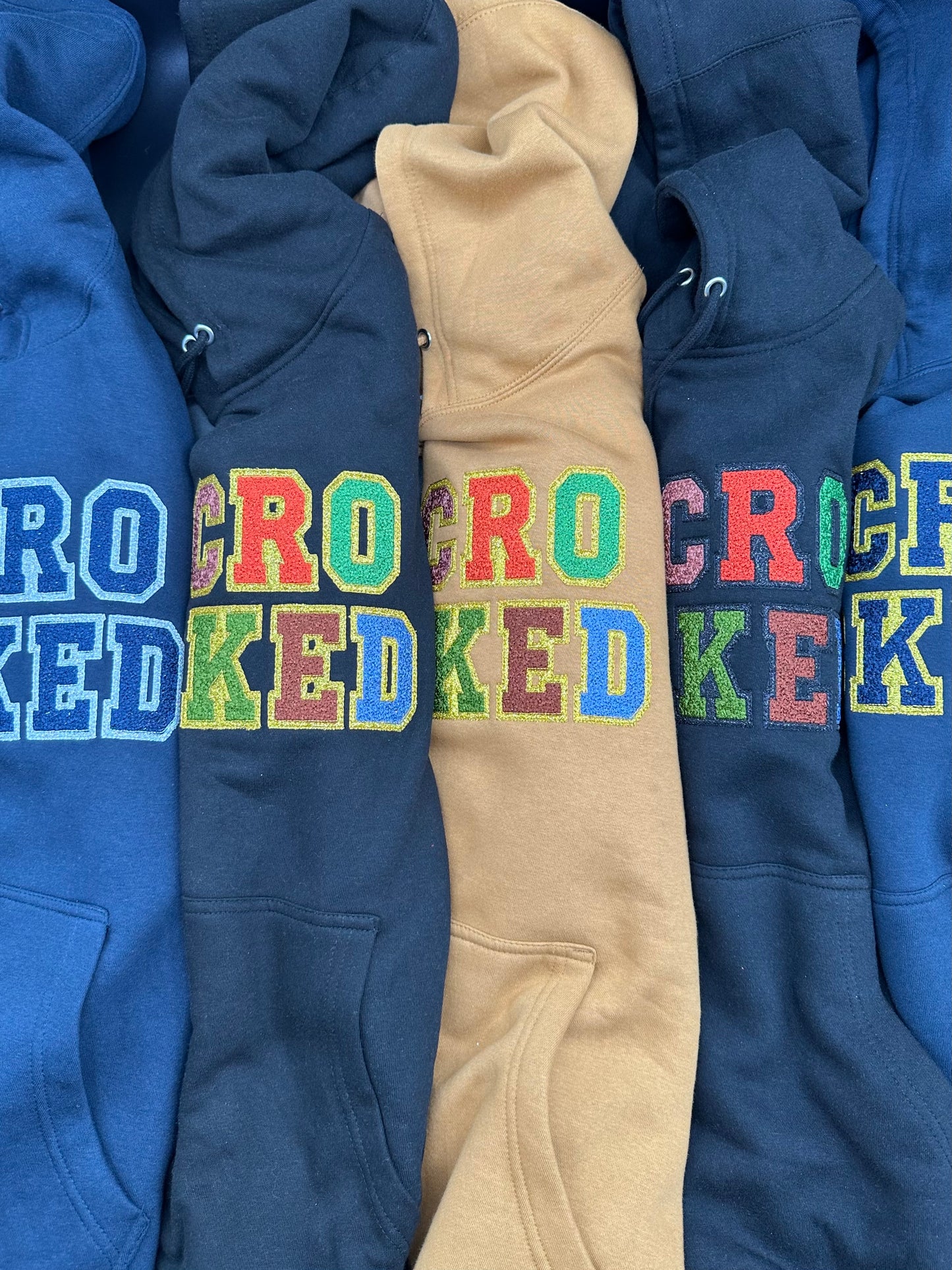 Microlocked Glitter Hoodie