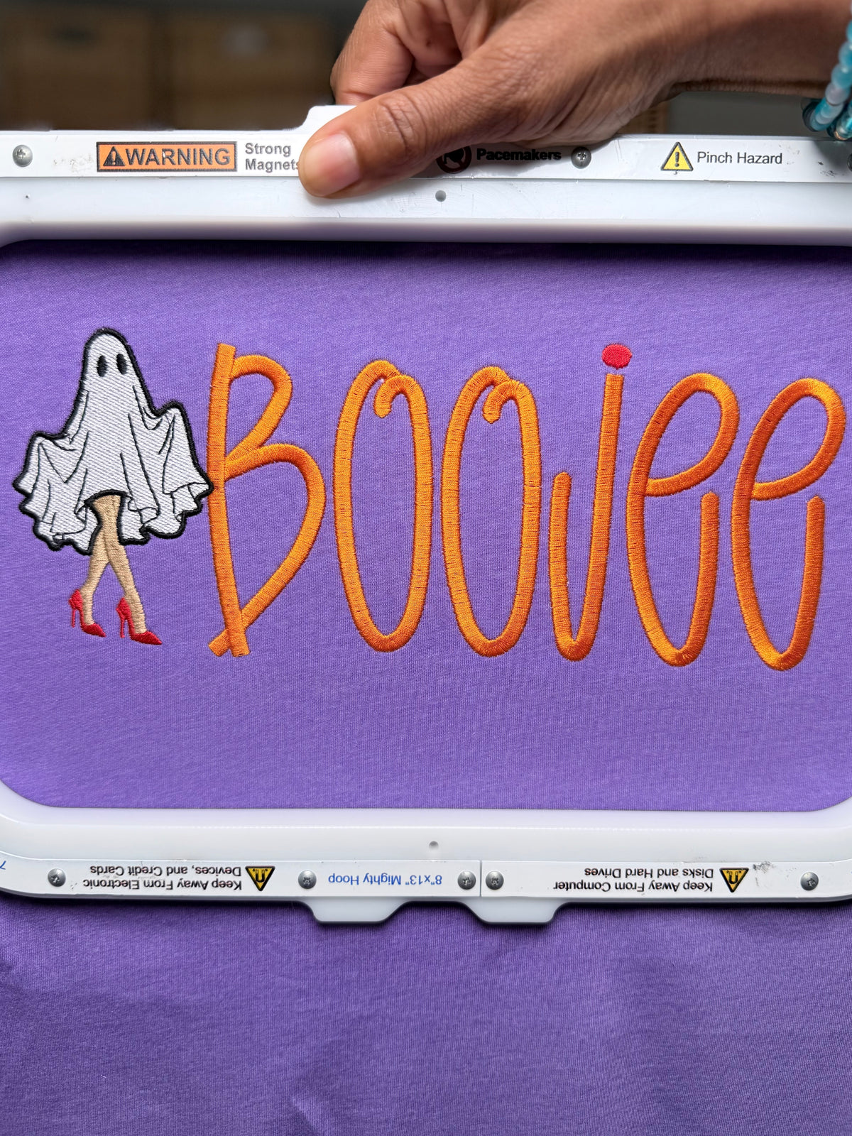 Boojee Satin & Fill Stitch Embroidery Design