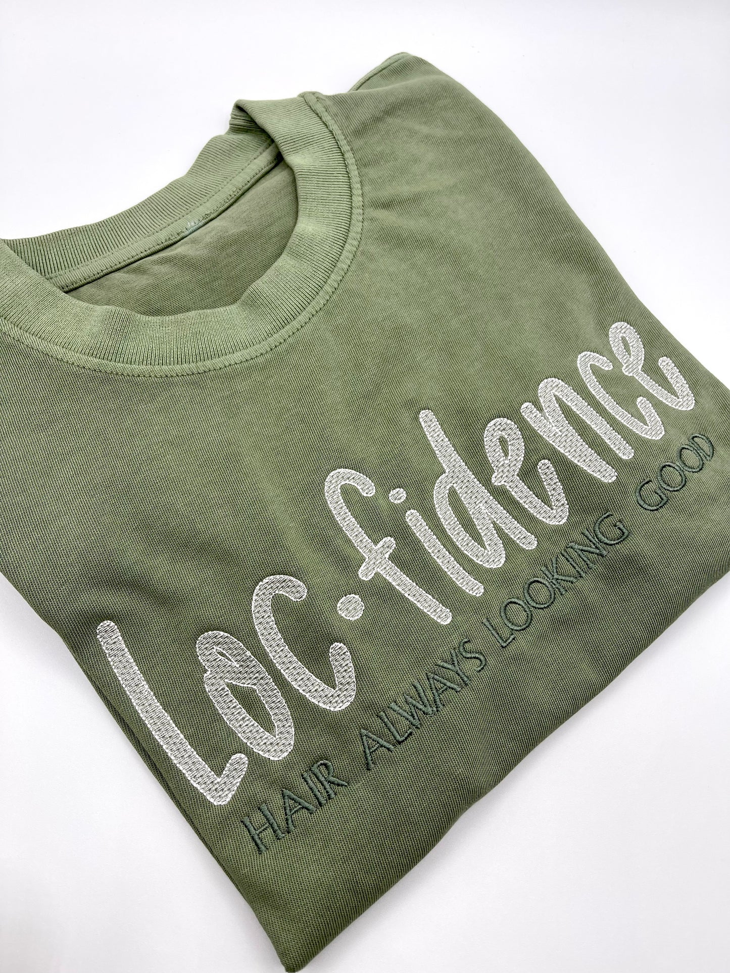 Locfidence Embroidered T-shirt