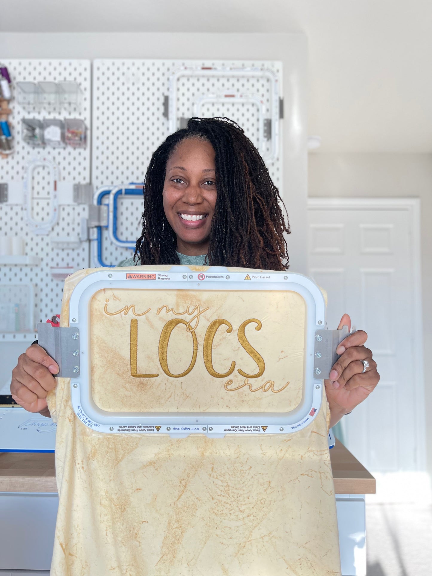 In My Locs Era Embroidered T-shirt