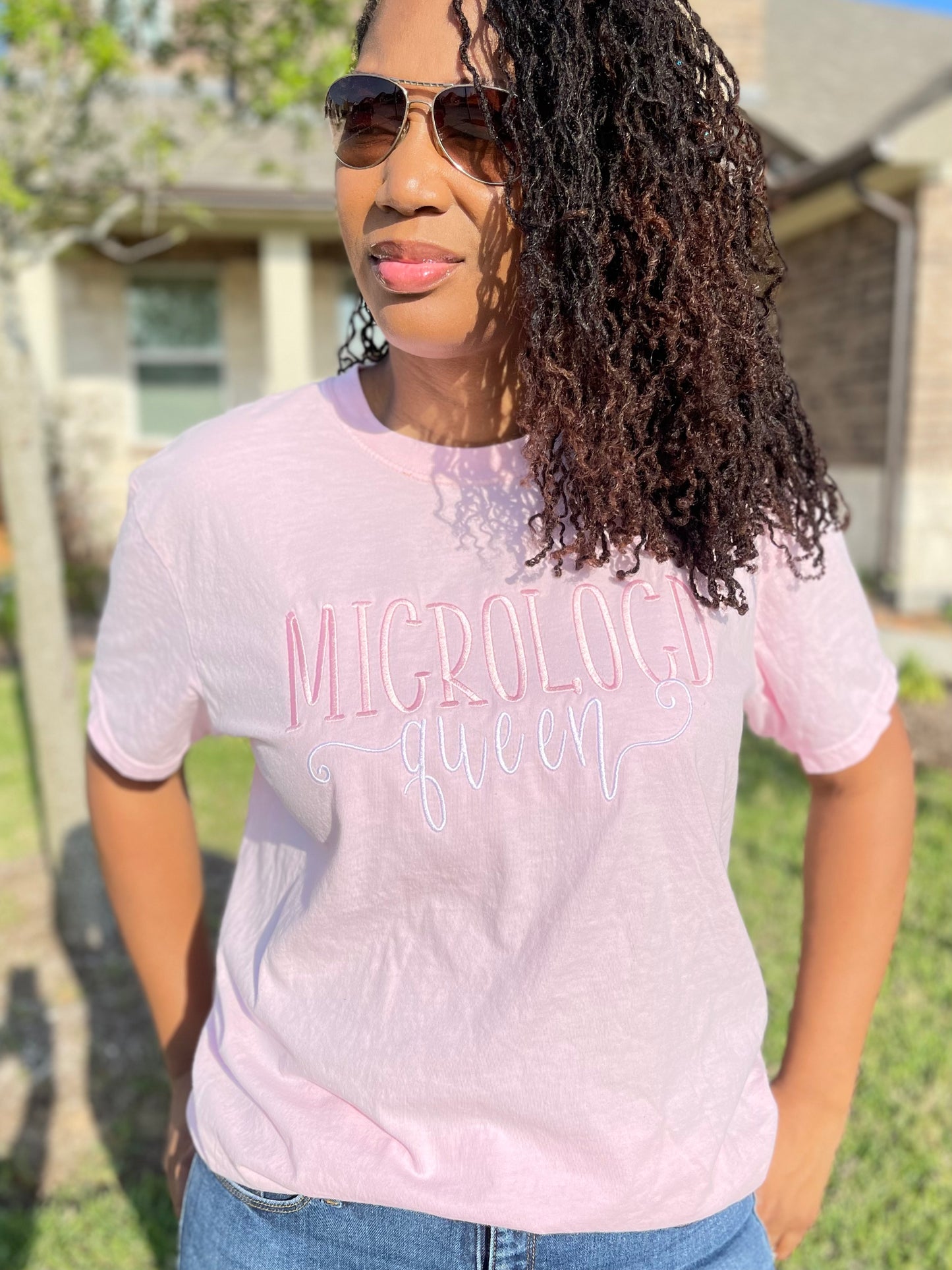 Microlocd Queen T-shirt