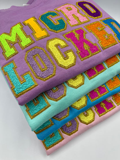 Microlocd & Sisterlocked Embroidered Crewneck Sweatshirt