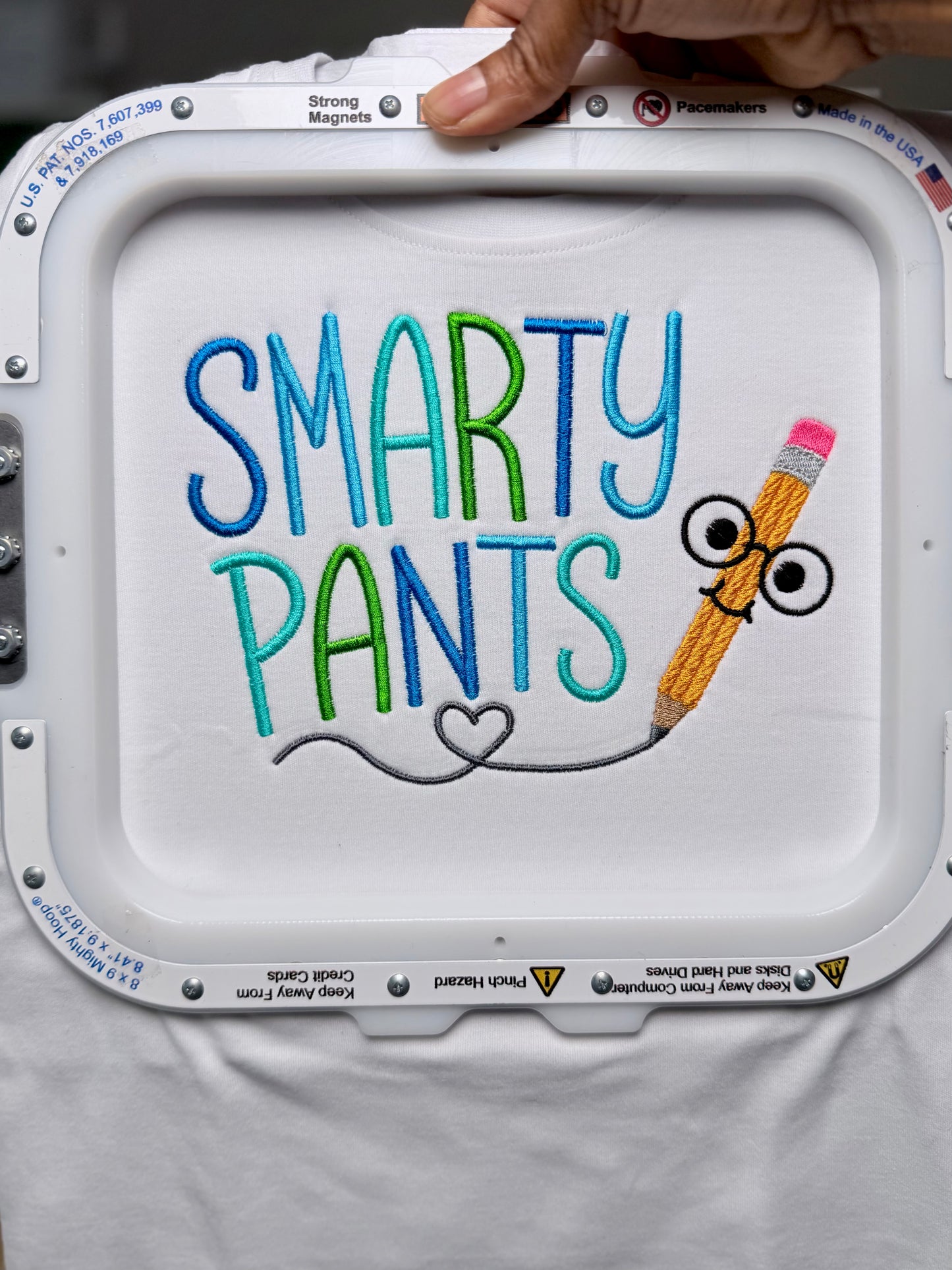 Smarty Pants Embroidery Design