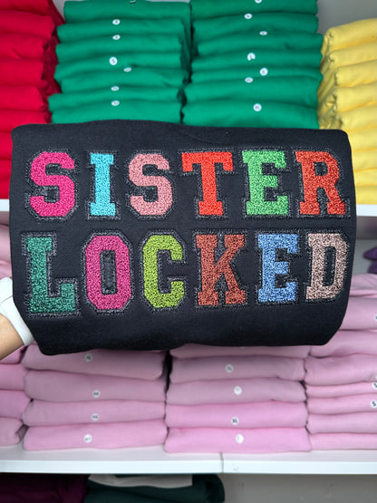 Sisterlocked Glitter Hoodie
