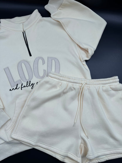 Locd and Fully Committed Quarter Zip Set