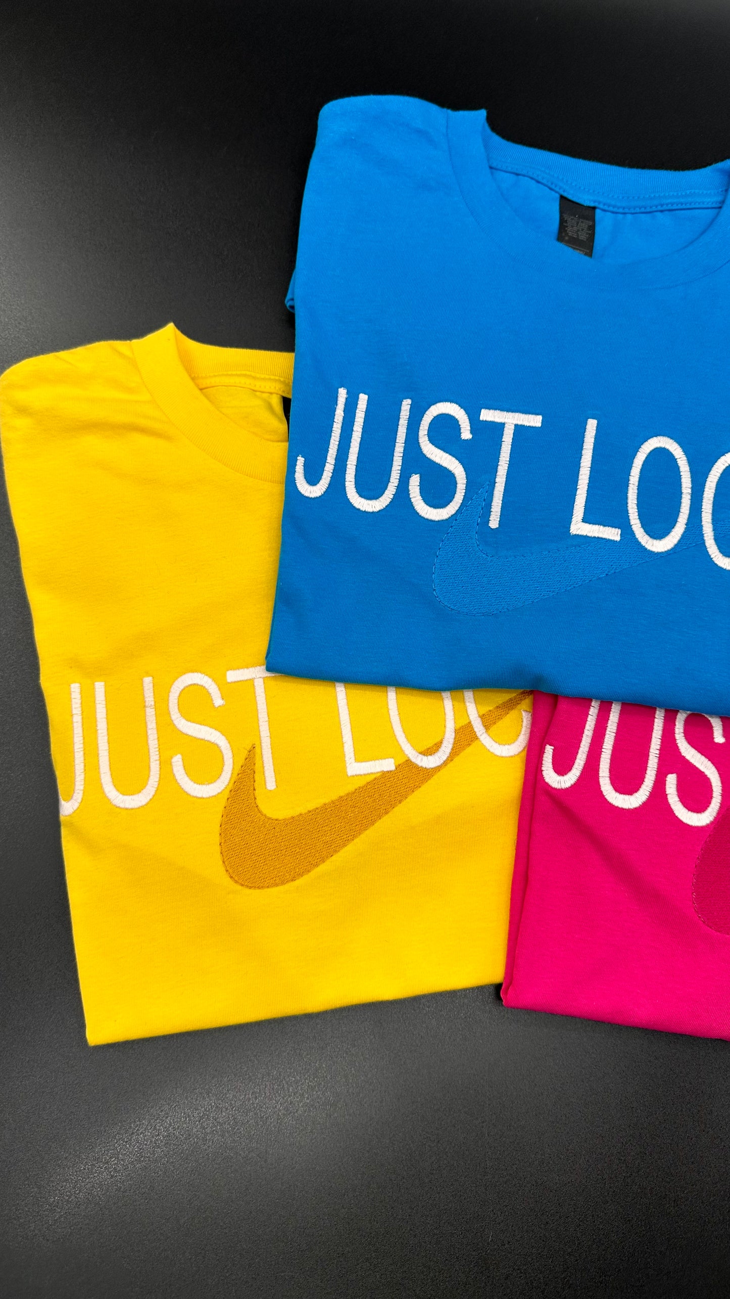Just Loc It Embroidered T-shirt