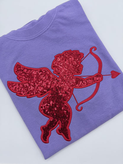 Cupid Applique Embroidery Design