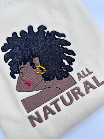 Locd Afro Lady Sweatshirt