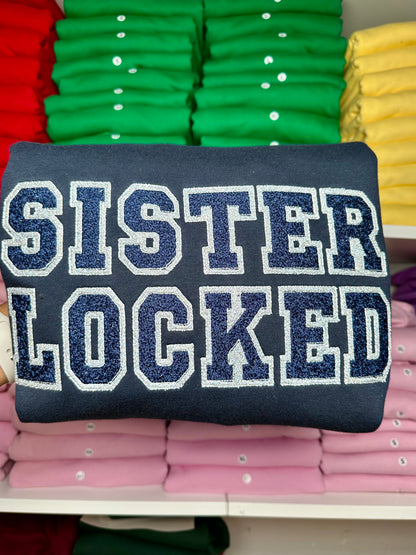 Sisterlocked Glitter Hoodie