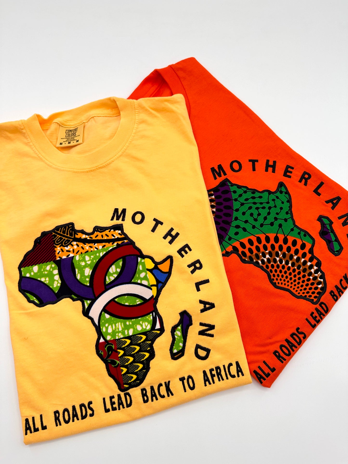 Africa Motherland Embroidered T-Shirt