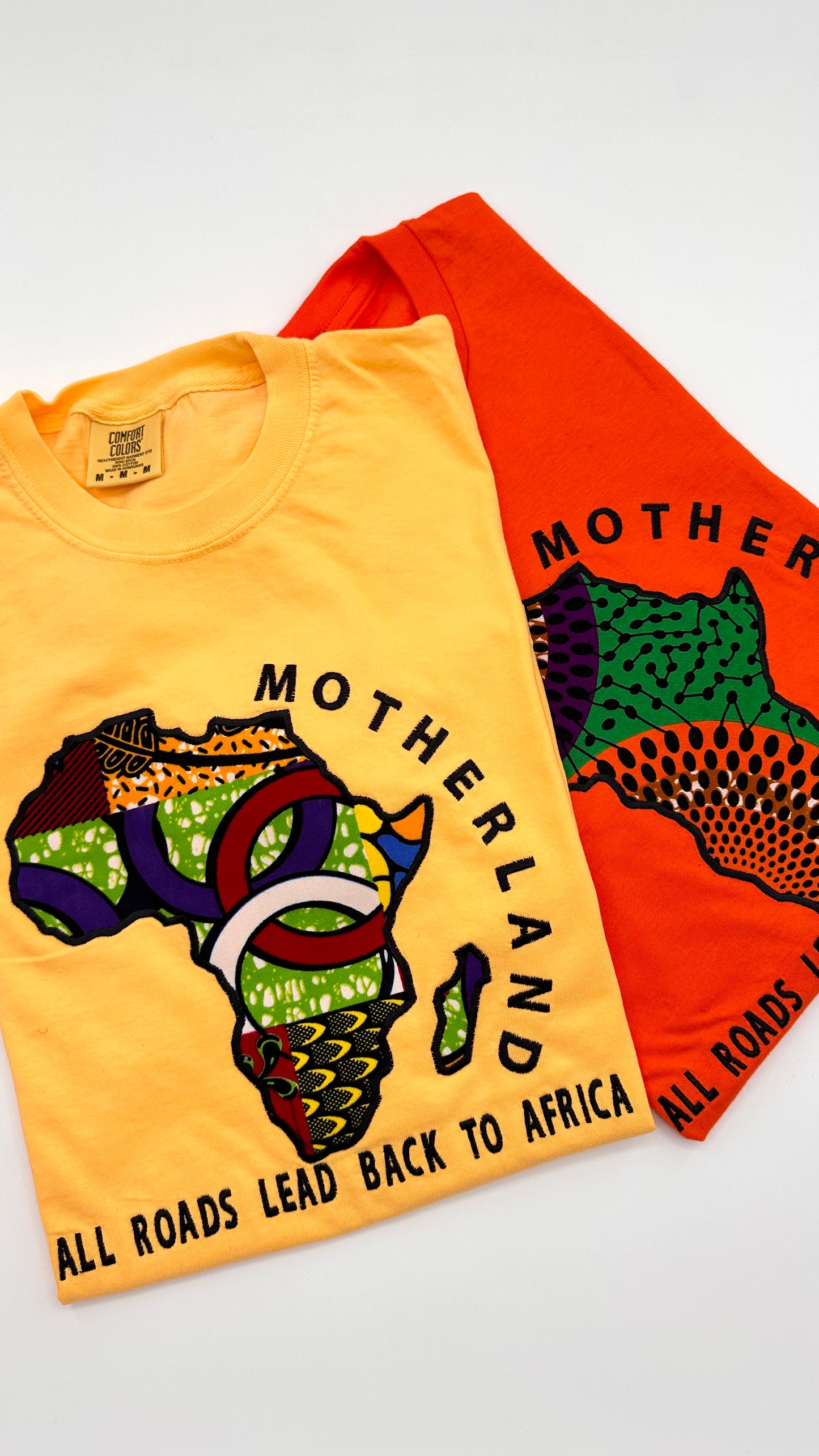 Africa Motherland Embroidered T-Shirt