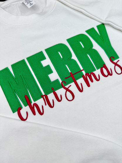 MERRY Embroidery Design Fill Stitch