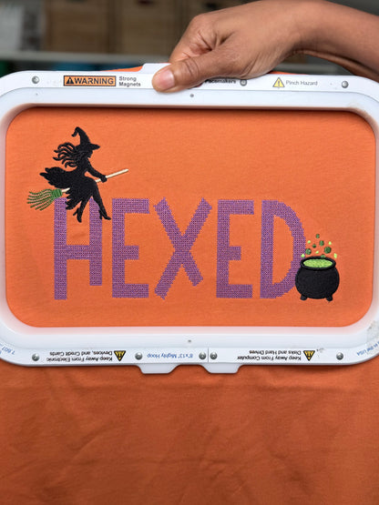 Hexed Cross Stitch Embroidery Design