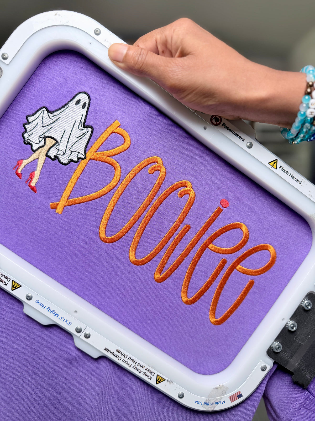 Boojee Satin & Fill Stitch Embroidery Design