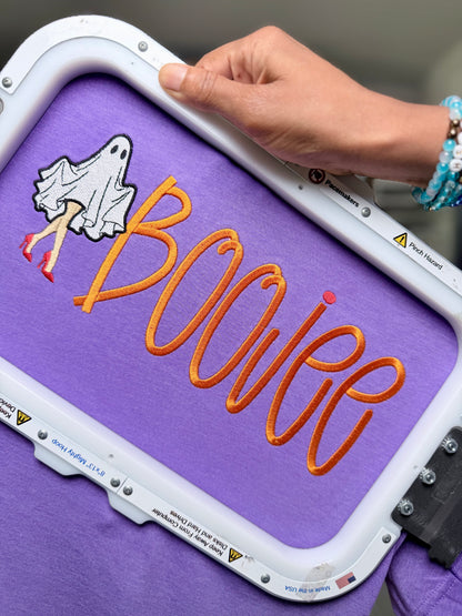 Boojee Satin & Fill Stitch Embroidery Design