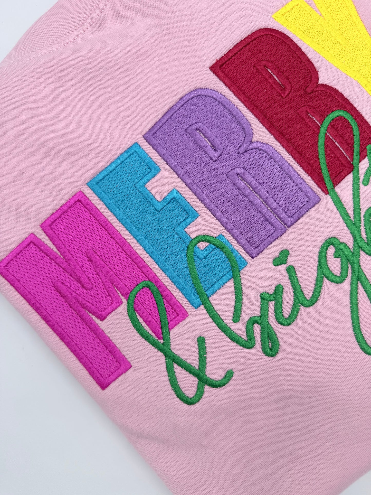 Merry & Bright Fill Stitch Embroidery Design