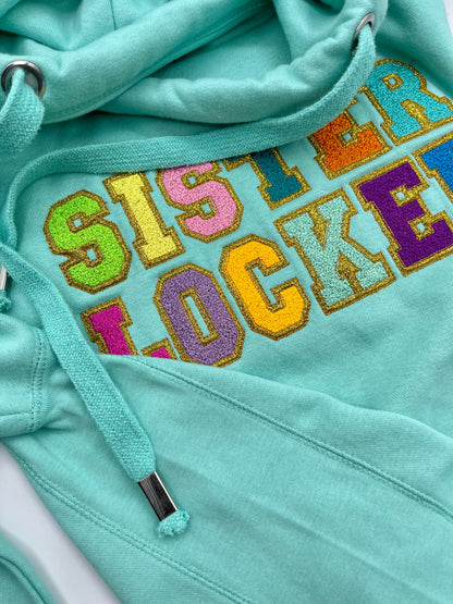 Microlocked & Sisterlocd Embroidered Hoodie Heavy Weight