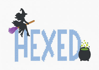 Hexed Cross Stitch Embroidery Design
