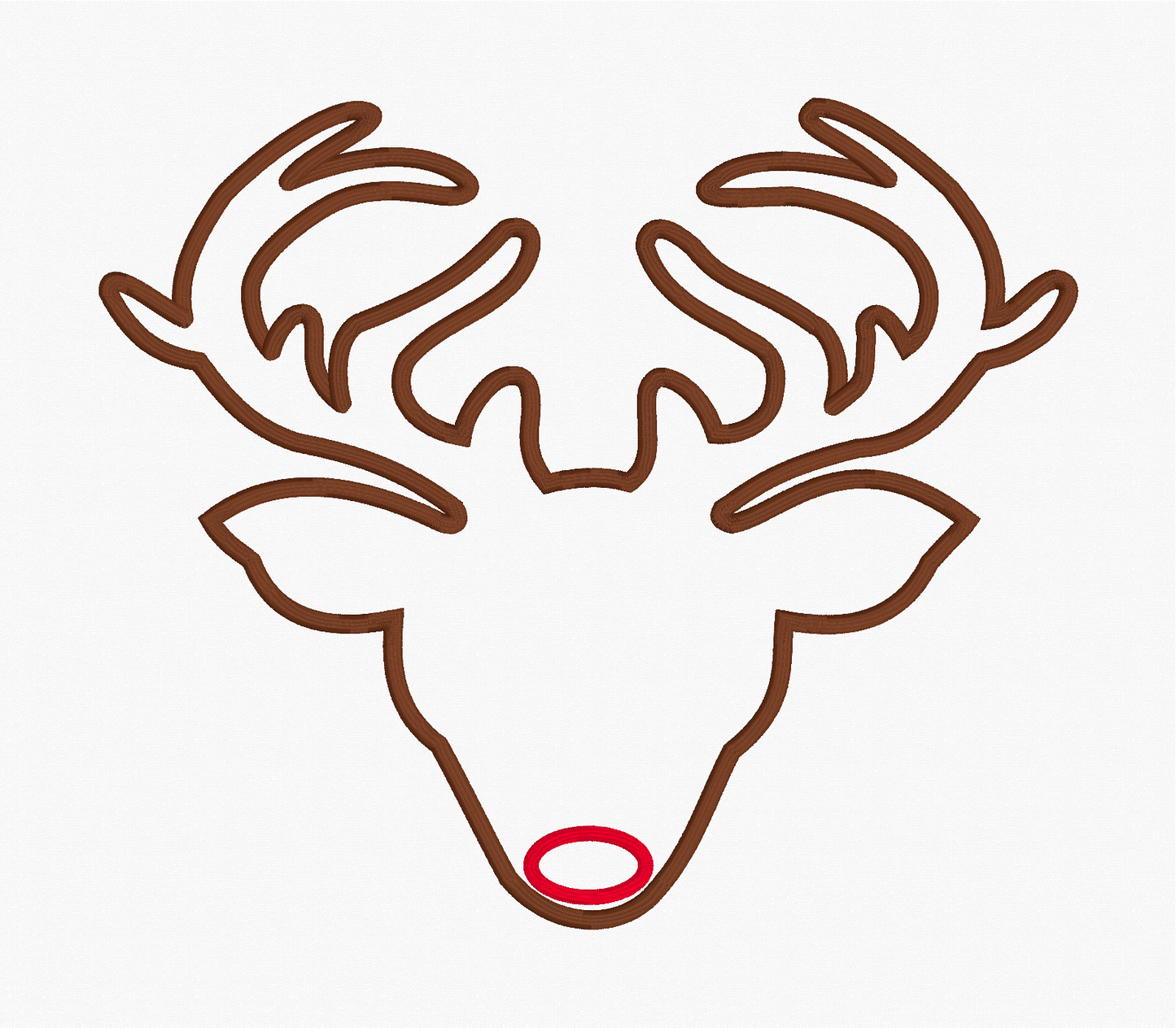 Reindeer Games Sequin Embroidery Design