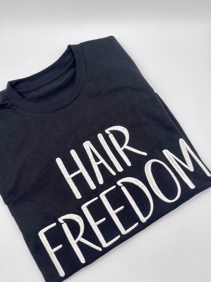 Hair Freedom Embroidered T-shirt