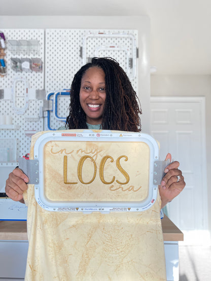 In My Locs Era Embroidered T-shirt