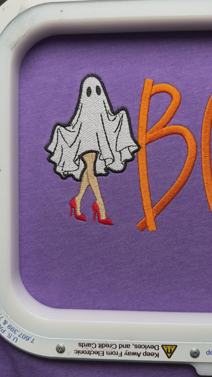 Boojee Satin & Fill Stitch Embroidery Design