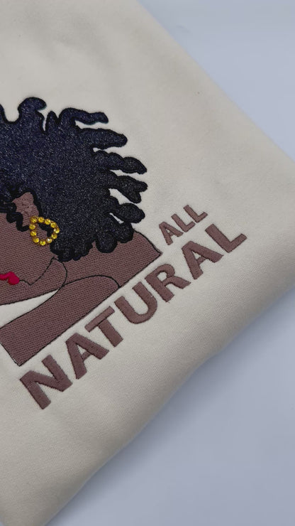 Locd Afro Lady Sweatshirt