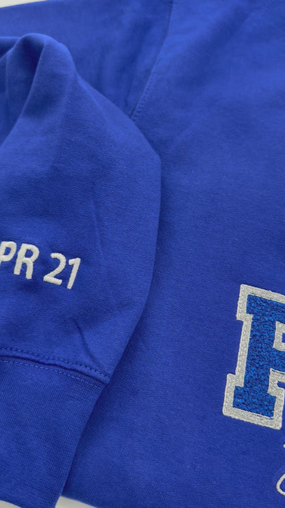 Fraternity/Sorority Glitter Sweatshirt