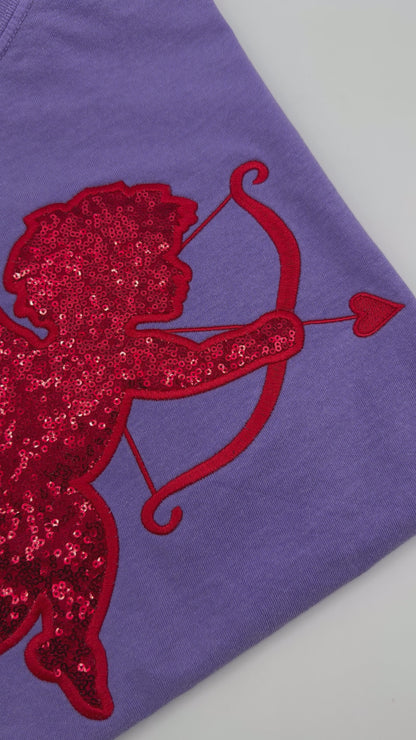 Cupid Applique Embroidery Design