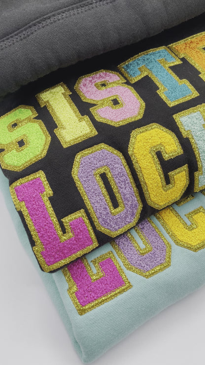 Microlocked & Sisterlocd Embroidered Hoodie Heavy Weight