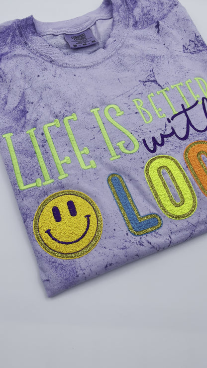 Life is Better with Locs T-shirt