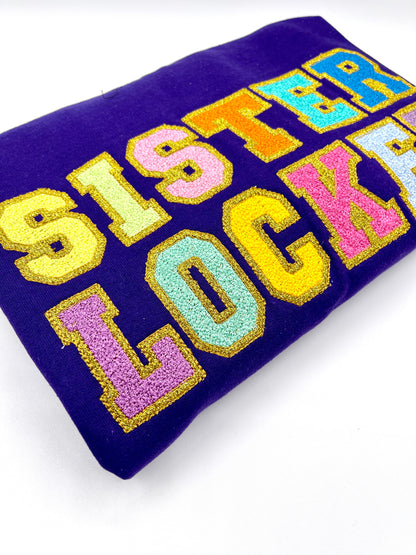 Sisterlocked Embroidered Crewneck